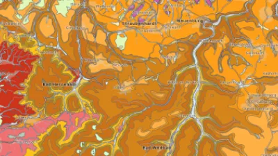 Visualisierung der Geologischen Einheiten der GK50